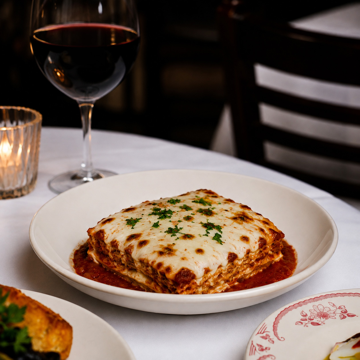 Rosebud baked lasagna