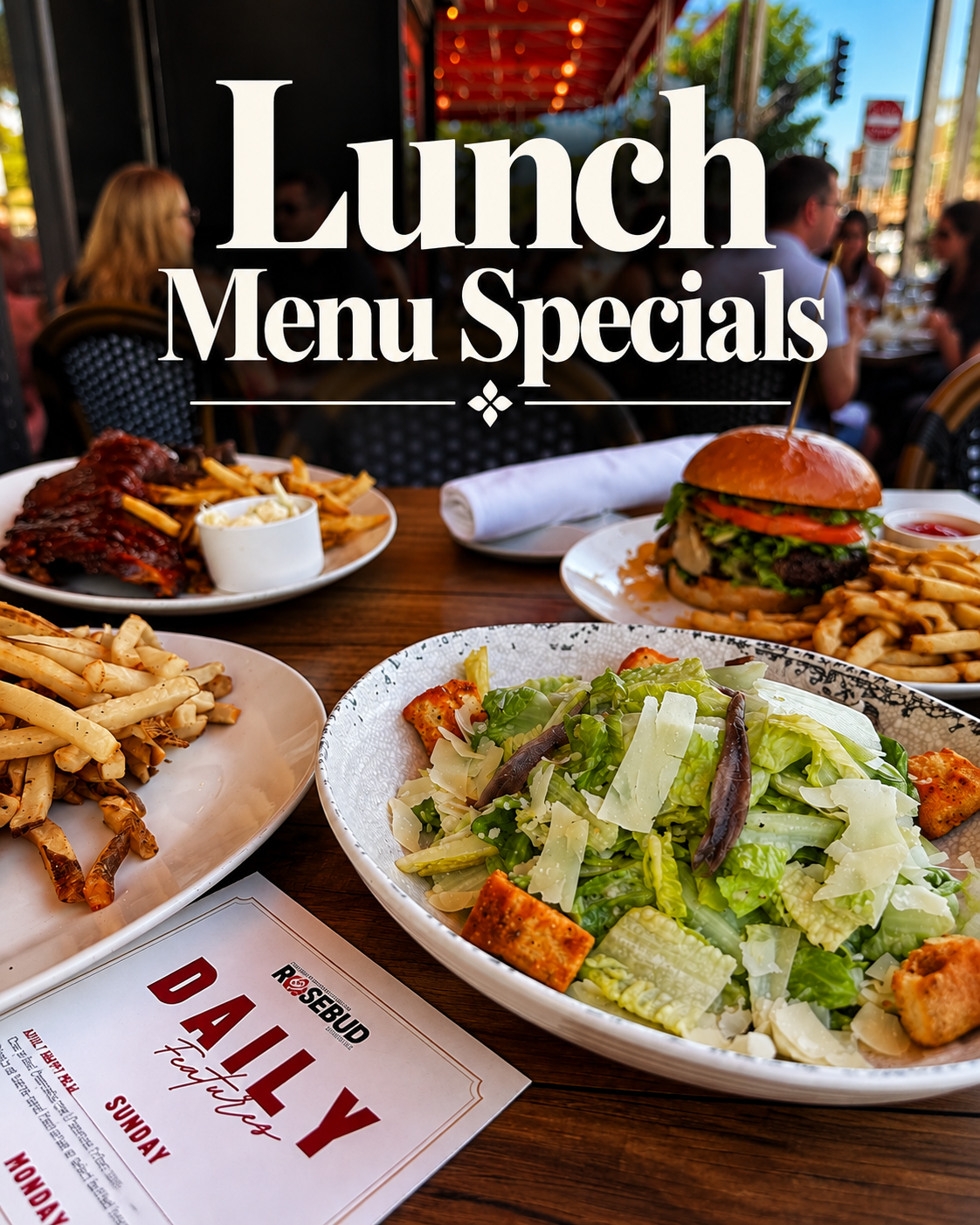 lunch menu specials